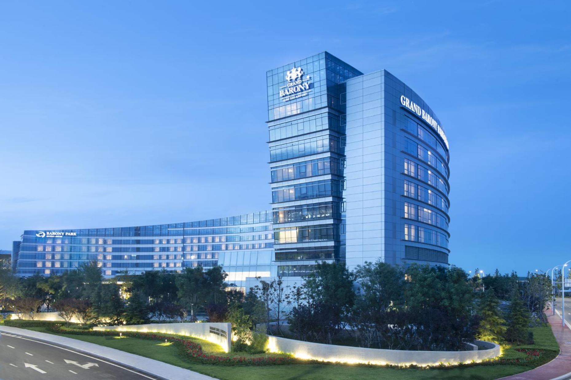 Grand Barony Qingdao Airport Hotel Ngoại thất bức ảnh