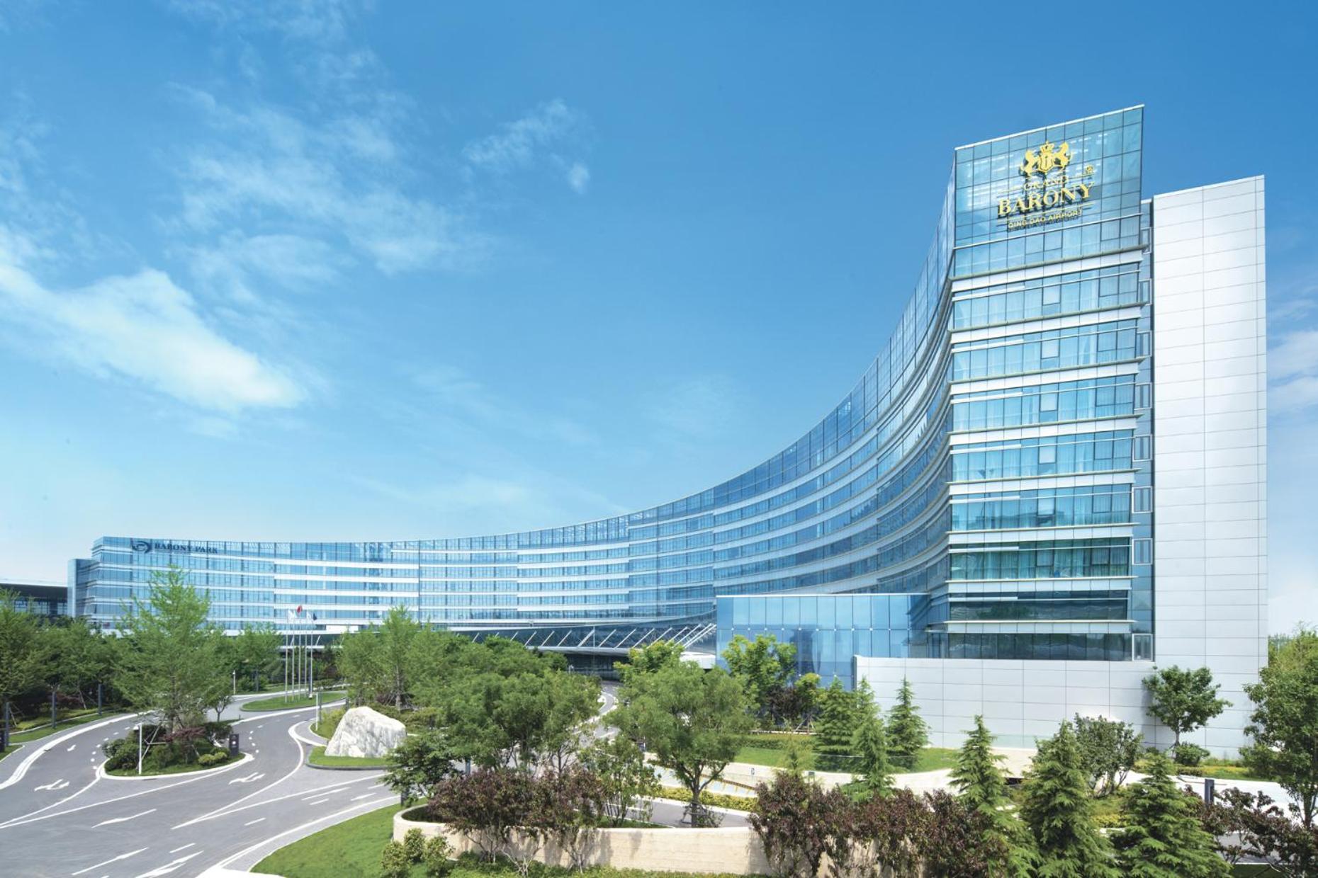 Grand Barony Qingdao Airport Hotel Ngoại thất bức ảnh